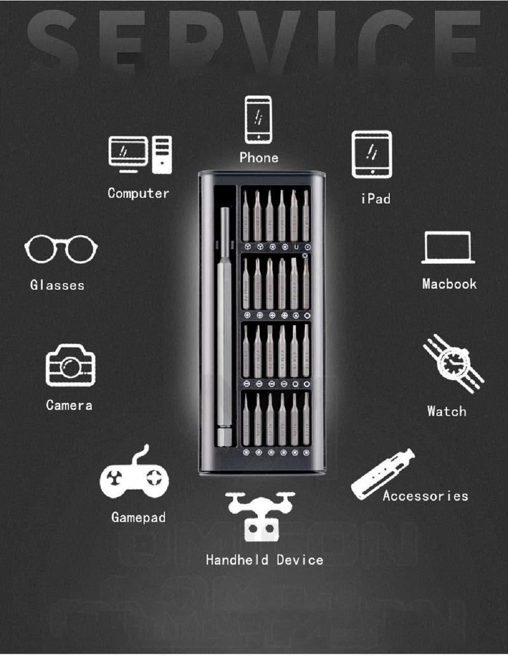 🔧 24-in-1 Precision Screwdriver Set (Magnetic Bit Kit)