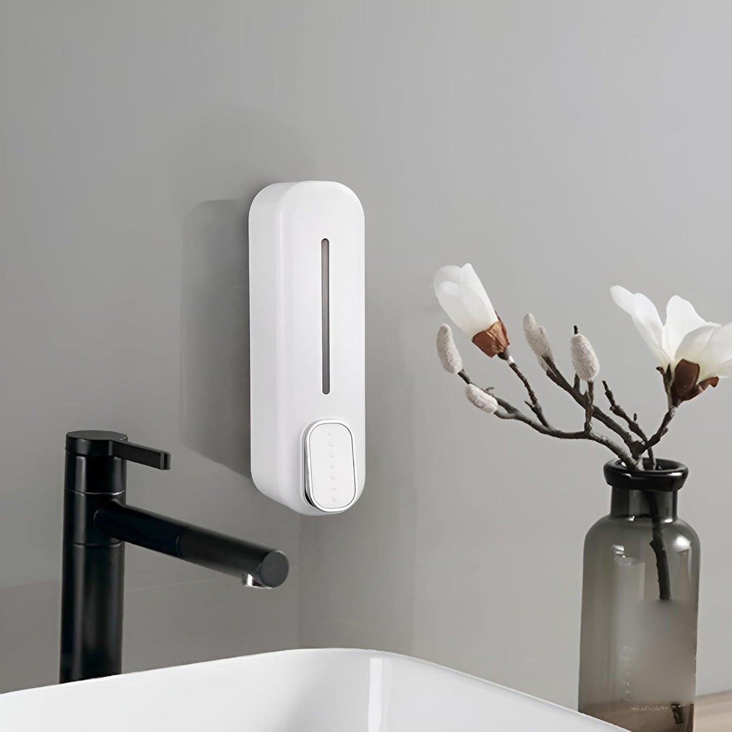 🧼 Wall-Mounted Soap & Sanitizer Dispenser