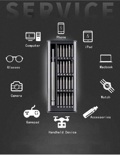 🔧 24-in-1 Precision Screwdriver Set (Magnetic Bit Kit)